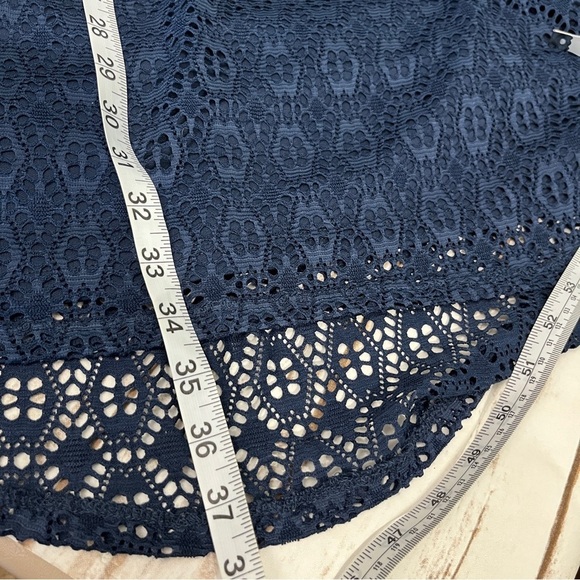 Maurice’s Navy Blue Sleeveless Beaded Dress Size Small - Picture 9 of 16